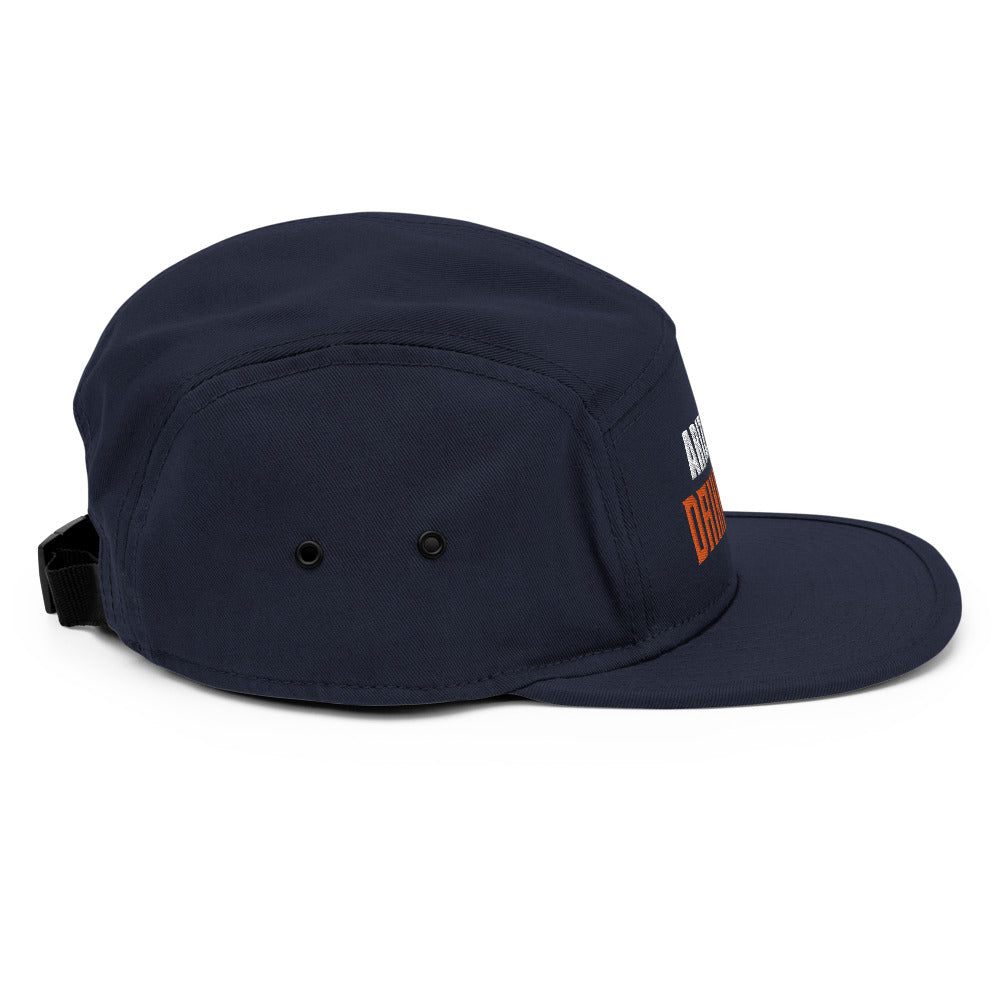 5 Panel Camper with Arizona Drinkers in Orange Color on Front