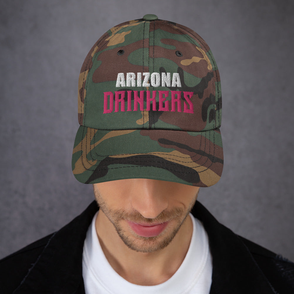 Dad hatwith Arizona Drinkers Text on front