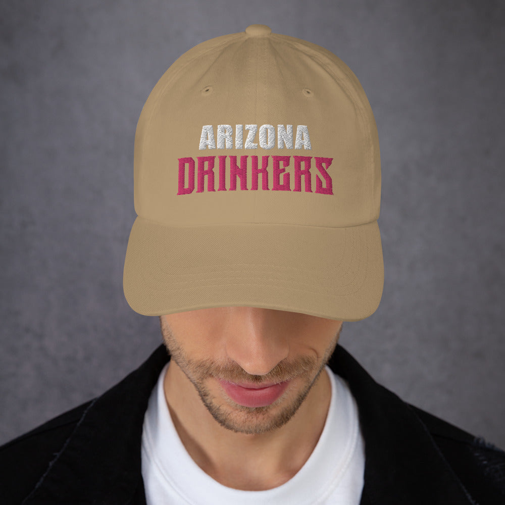 Dad hatwith Arizona Drinkers Text on front