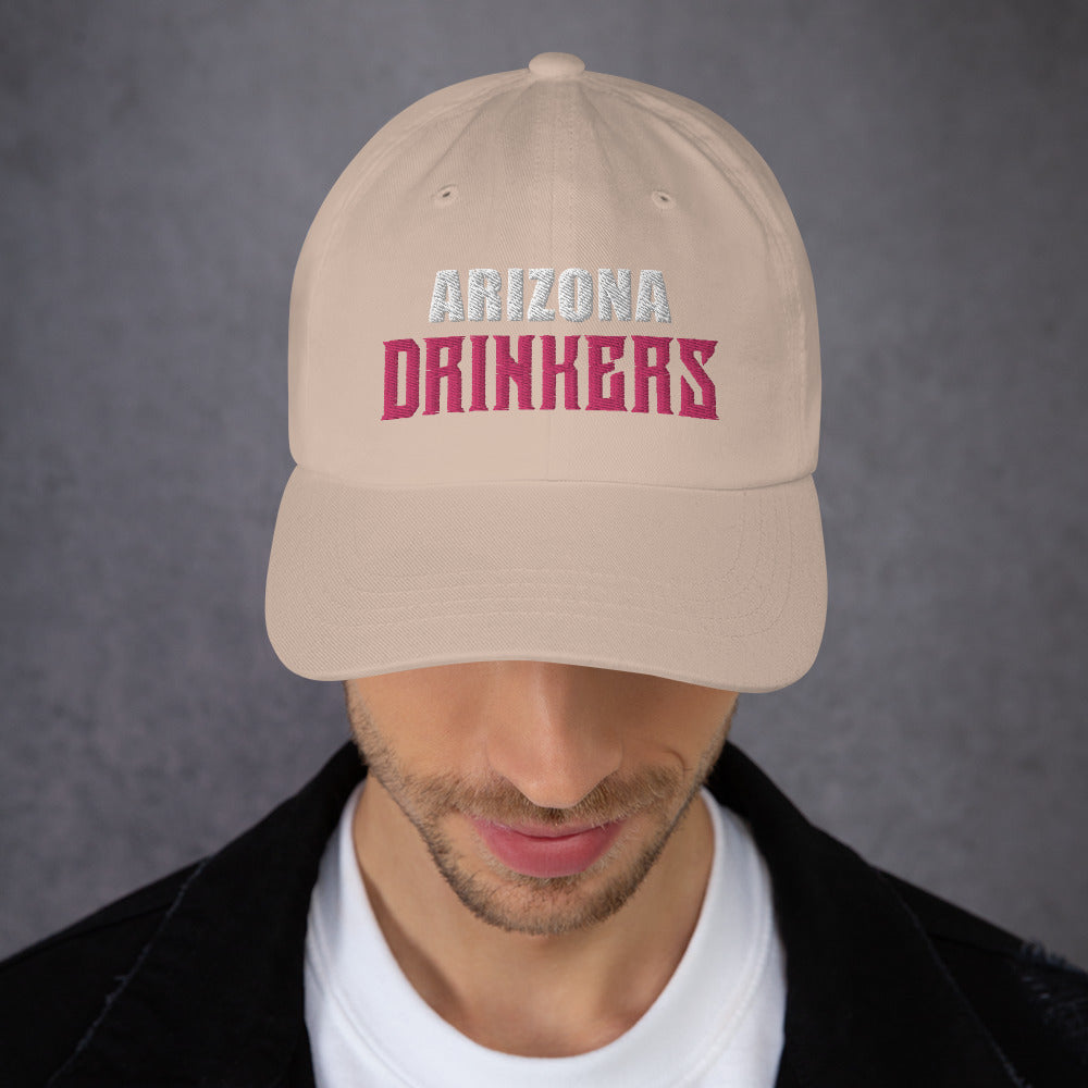 Dad hatwith Arizona Drinkers Text on front