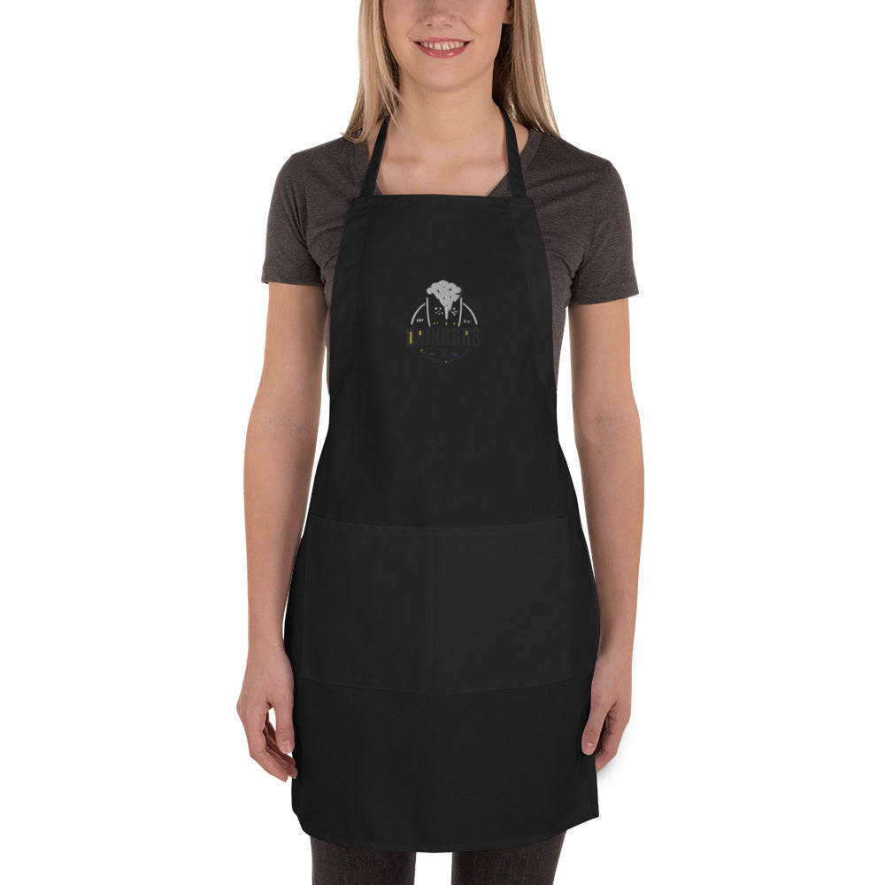 Embroidered Apron with Arizona Drinkers Logo On Front