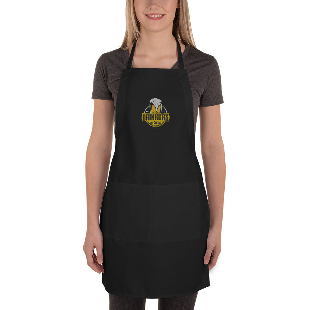 Embroidered Apron with Arizona Drinkers Logo On Front