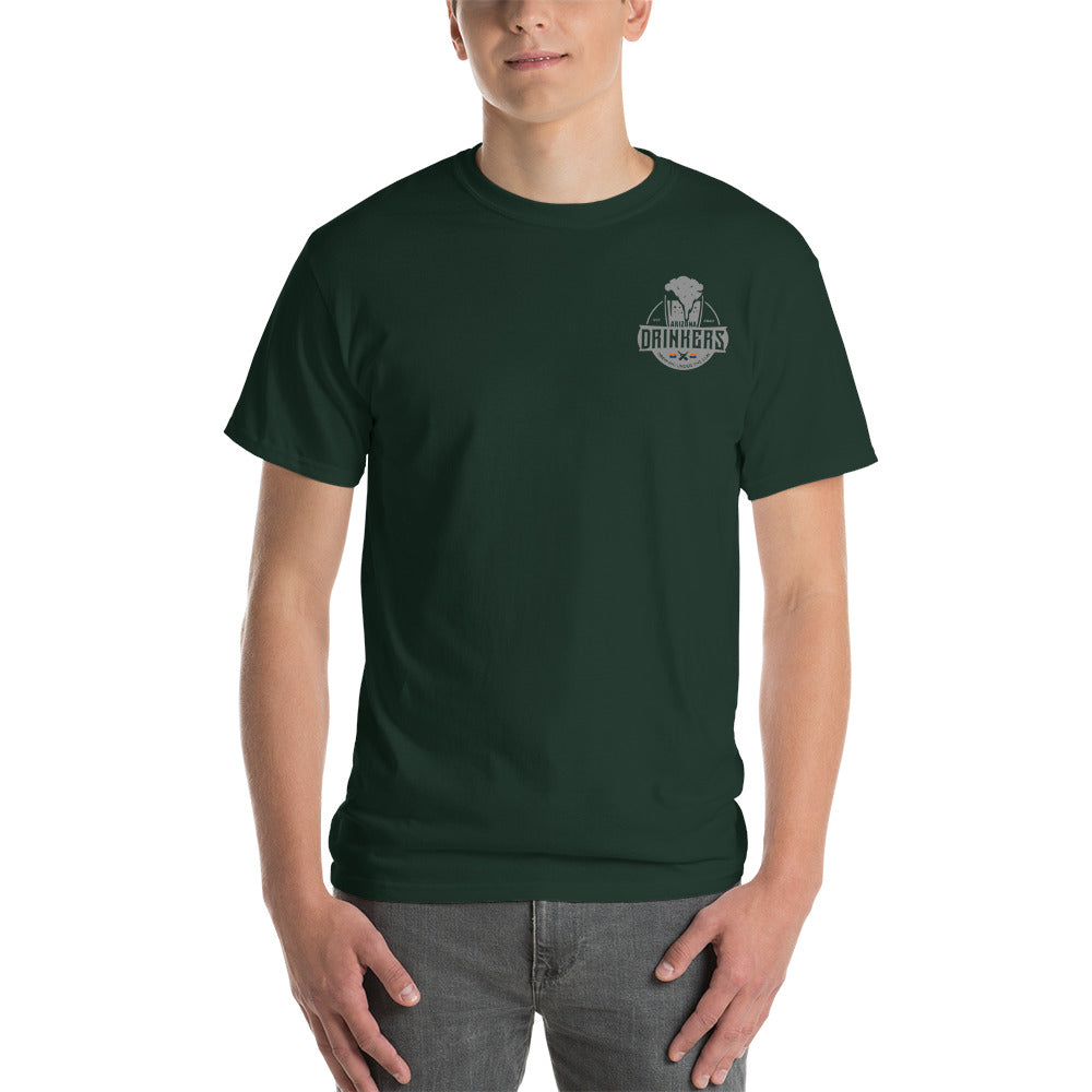 Short Sleeve T-Shirt with Arizona Drinkers Logo on left Chest