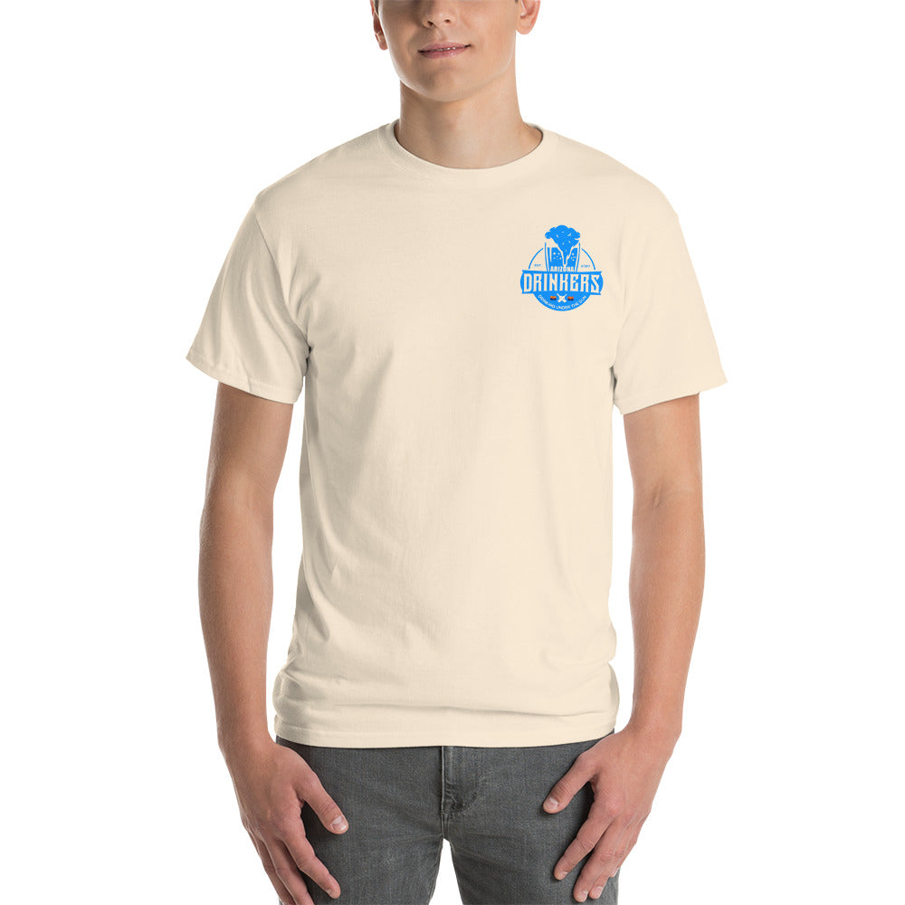 Short Sleeve T-Shirt with Arizona Drinkers logo on left chest