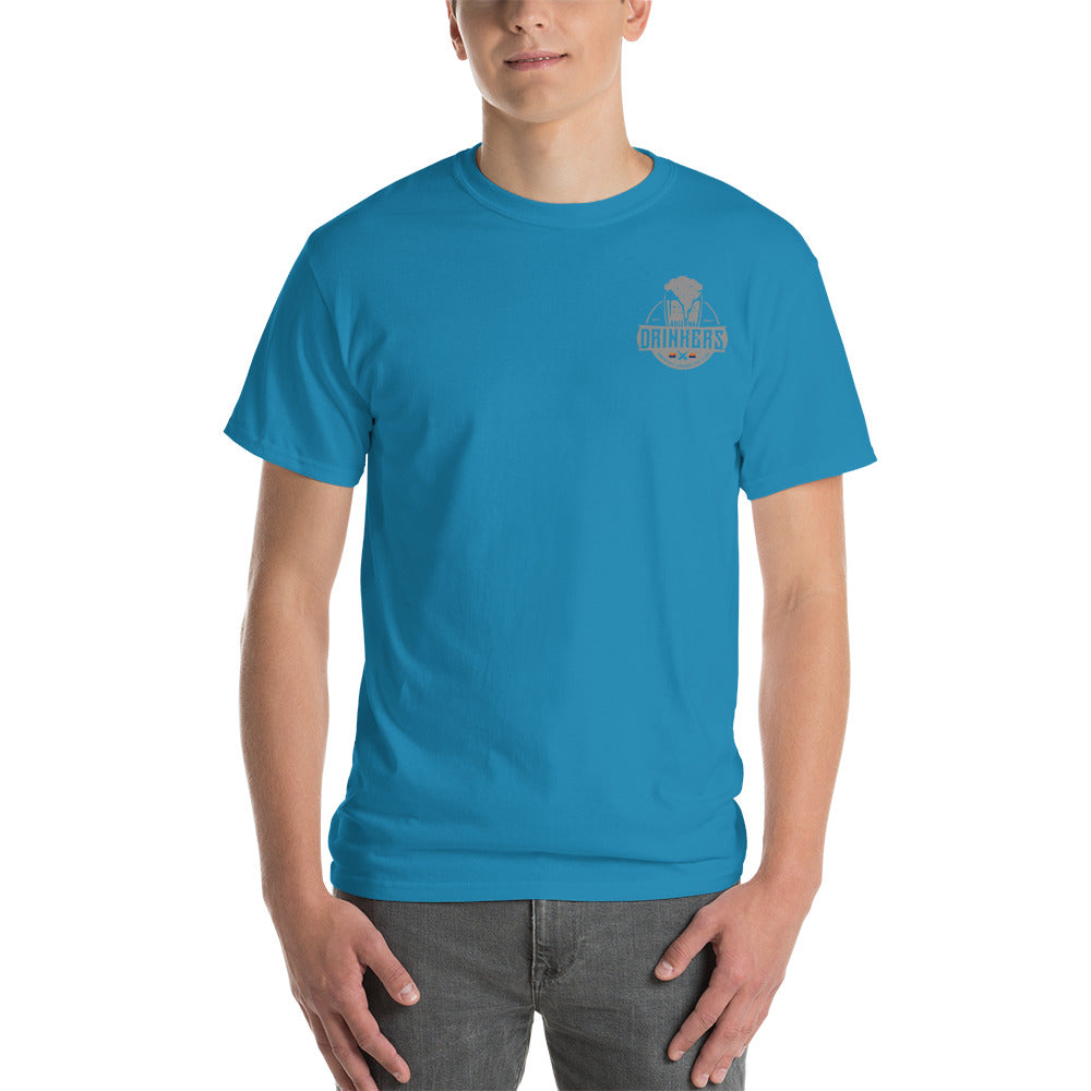 Short Sleeve T-Shirt with Arizona Drinkers Logo on left Chest