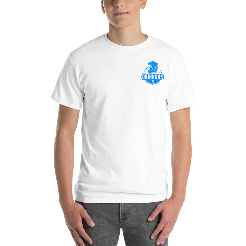 Short Sleeve T-Shirt with Arizona Drinkers logo on left chest