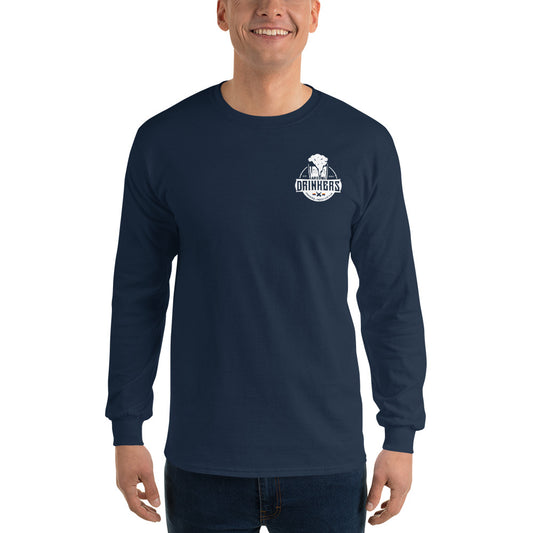 Men’s Long Sleeve Shirt with Arizona Drinkers on left chest