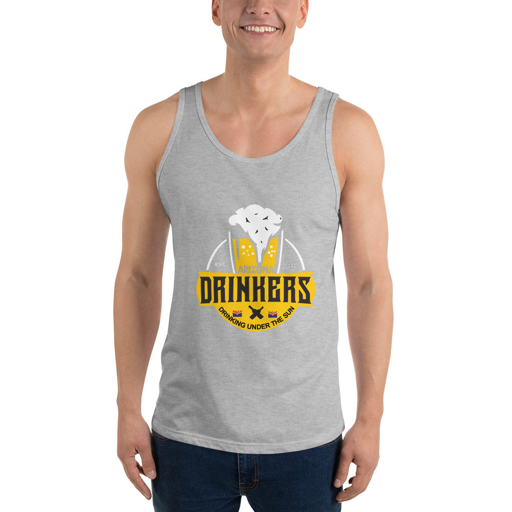 Unisex Tank Top with Arizona Drinkers Logo on front