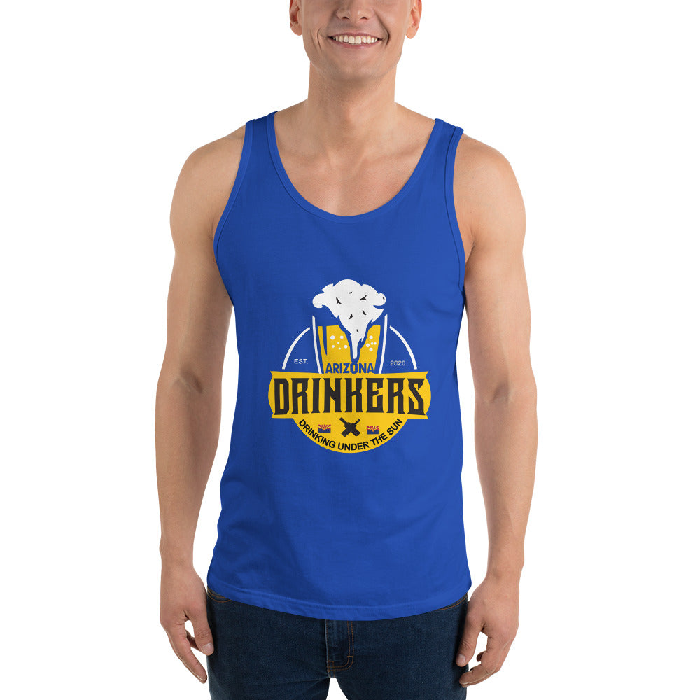 Unisex Tank Top with Arizona Drinkers Logo on front