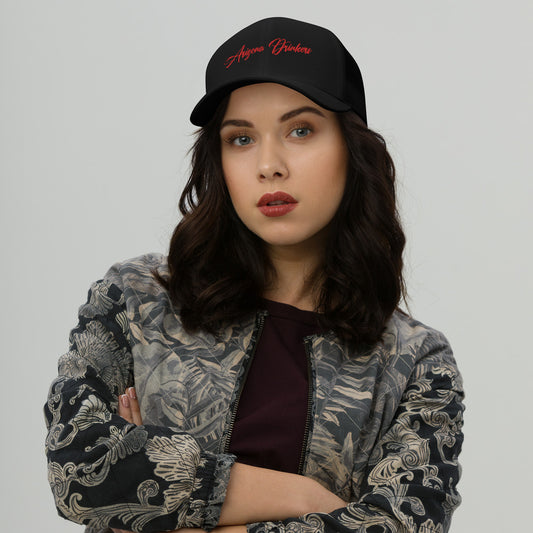 Trucker Cap with Arizona Drinkers in Red Color on Front