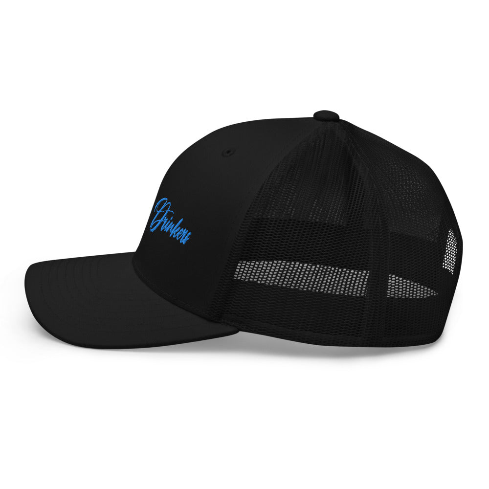 Trucker Cap with Arizona Drinkers in Blue Color on Front