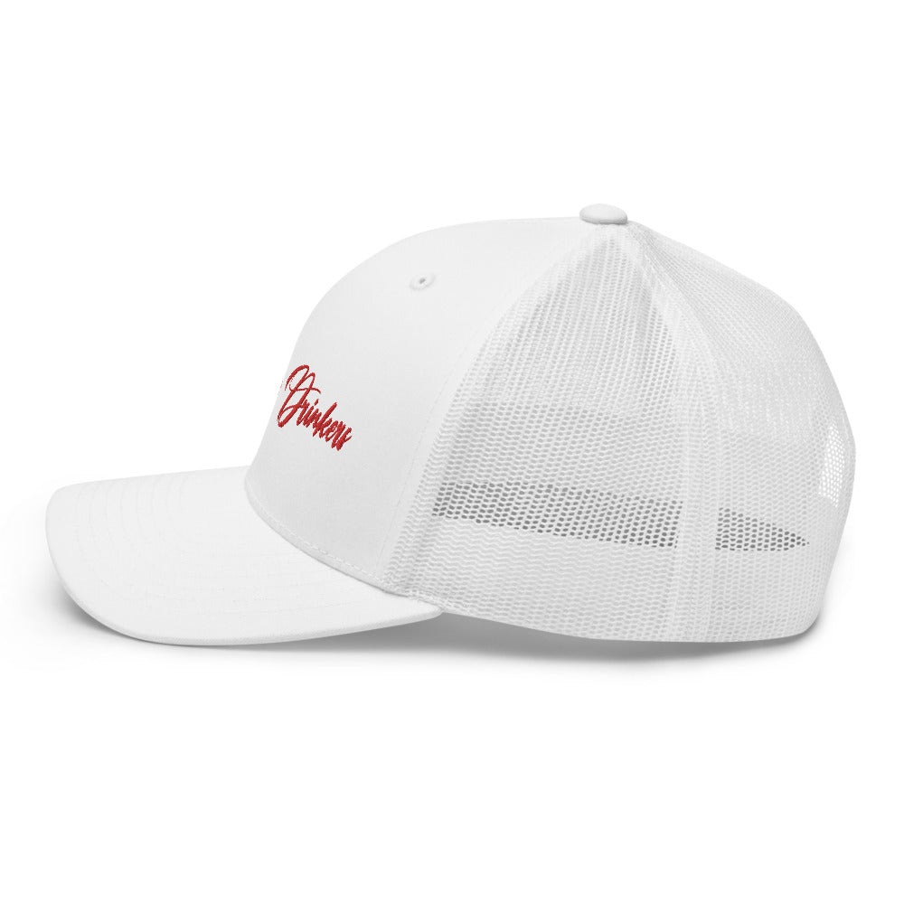 Trucker Cap with Arizona Drinkers in Red Color on Front