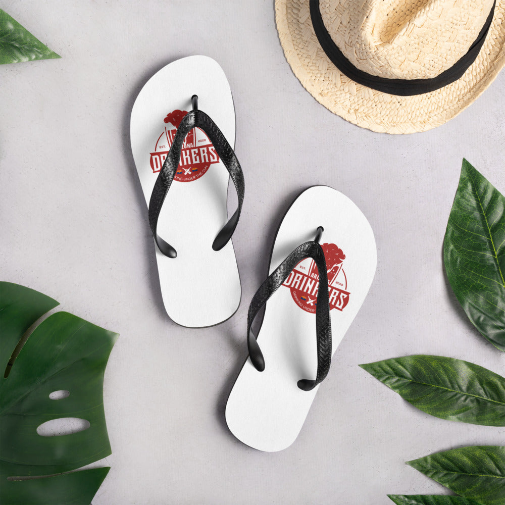 Flip-Flops with Arizona Drinkers Logo