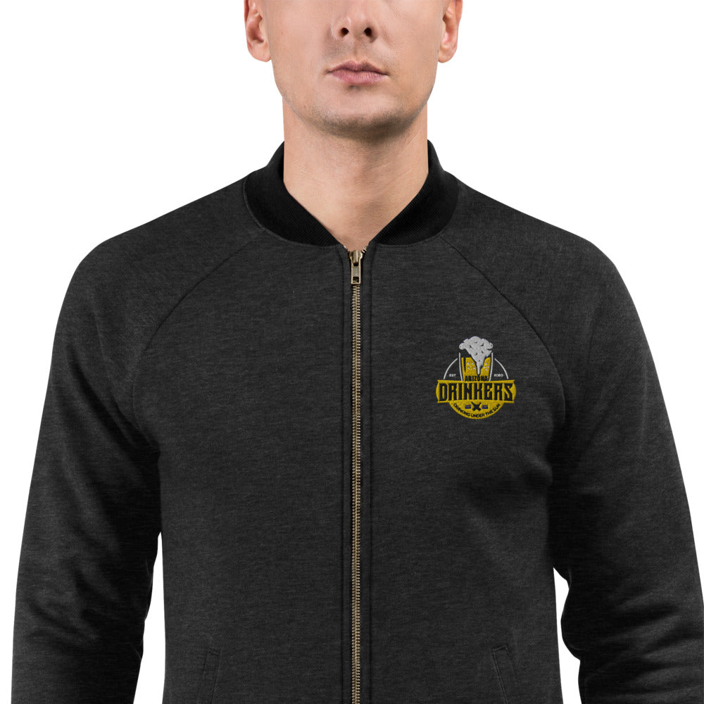 Bomber Jacket  with Arizona Drinkers Logo on left chest