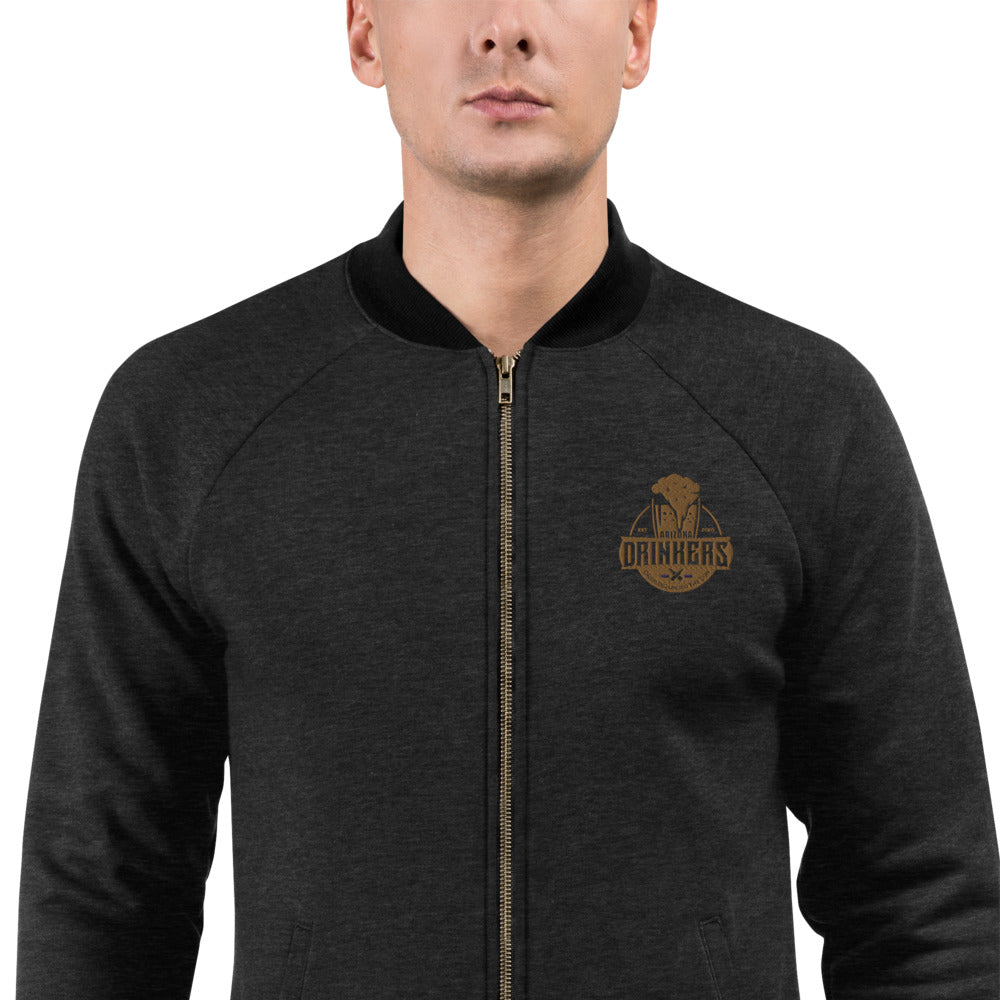 Bomber Jacket  with Arizona Drinkers Logo on left chest